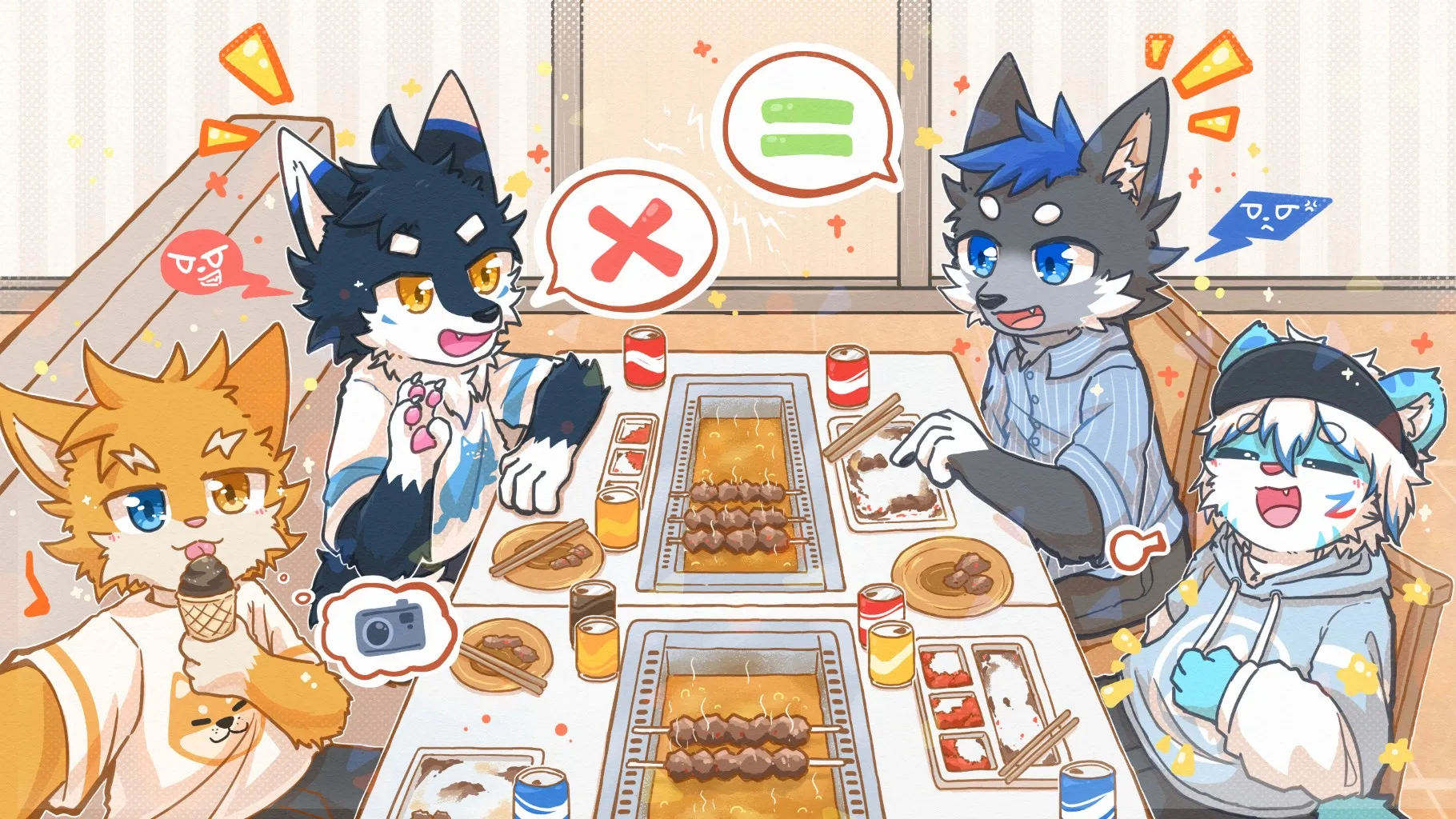 再分几串给你！