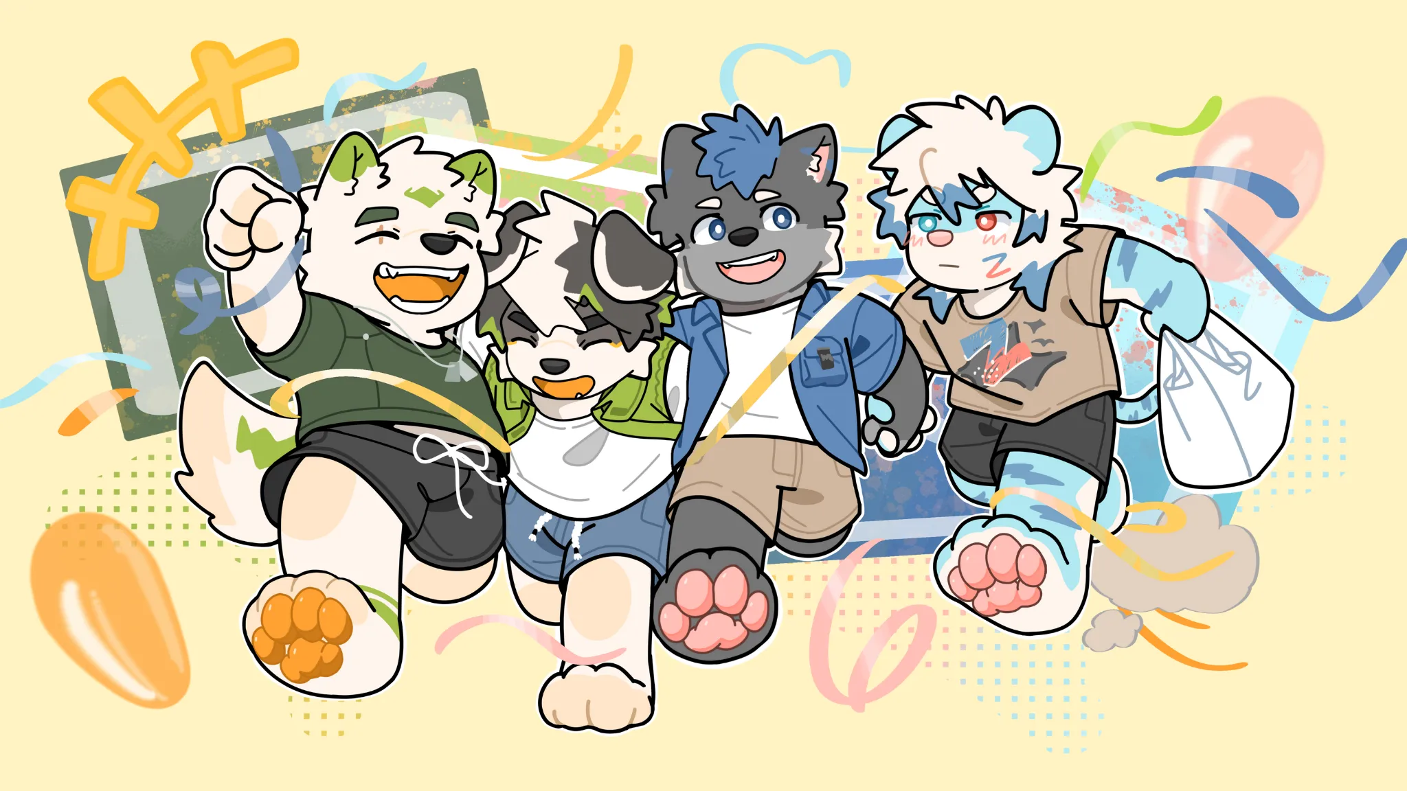 和景和OTTO的四人小Q